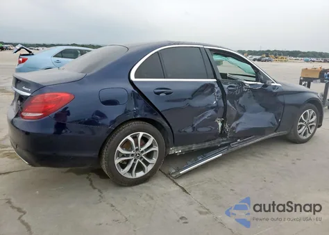 2018 Mercedes-Benz C 300 4Matic z USA, uszkodzony, nr VIN WDDWF4KB3JR396362